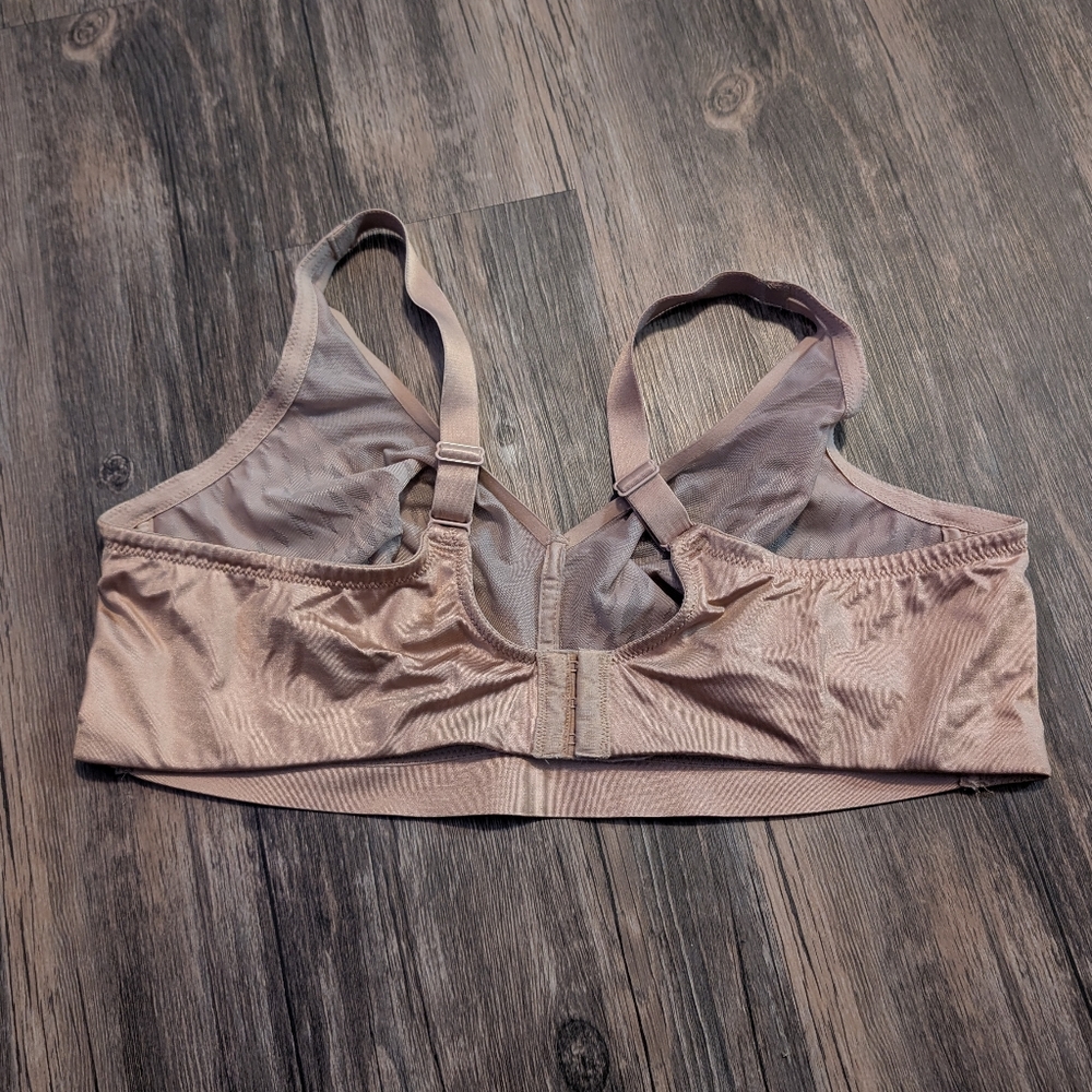 Wacoal 42C Bra Unlined Unpadded Tan Women's - Picture 4 of 4